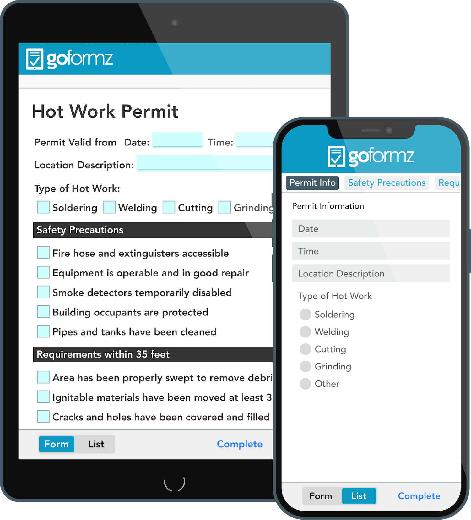 Keep construction sites safer with reliable digital forms