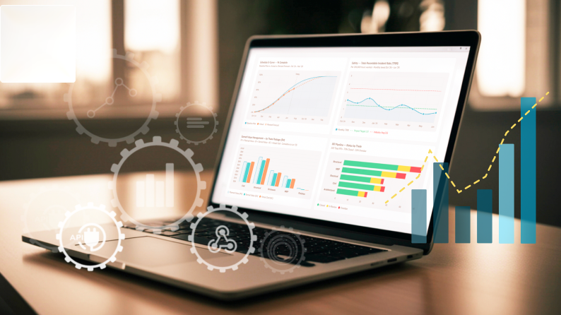 Daily reports dashboard with analytics