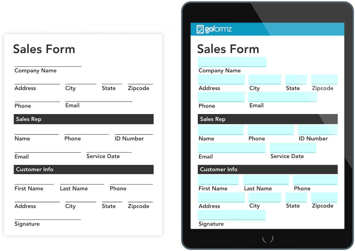 Fill out forms on any device with GoFormz mobile forms software.