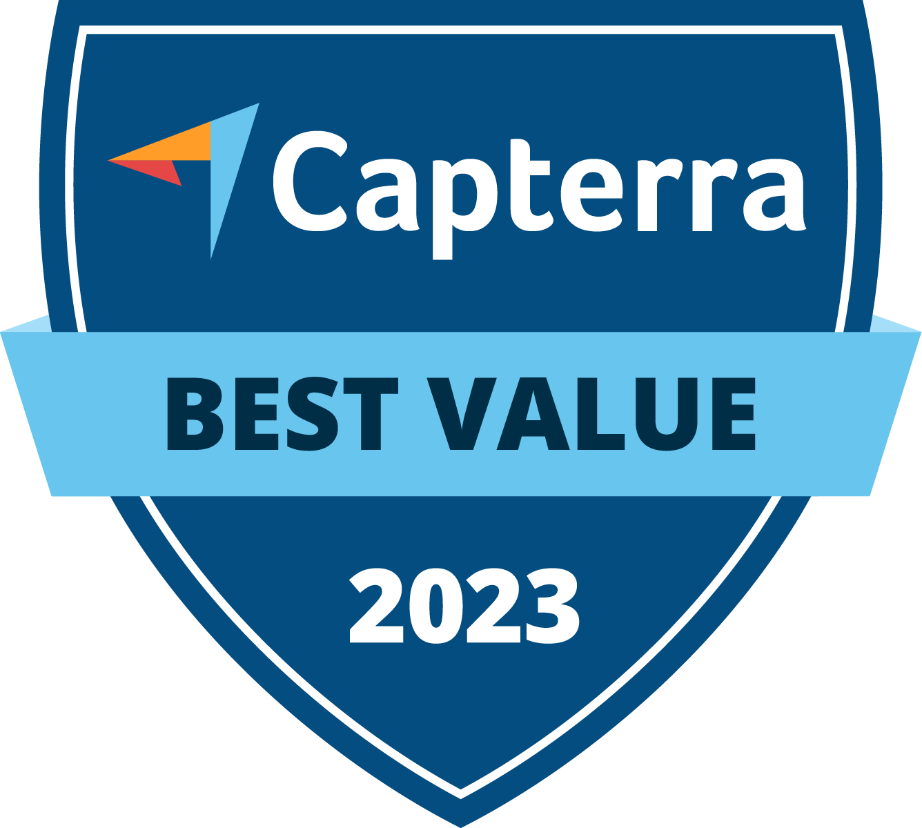 badge for Capterra value