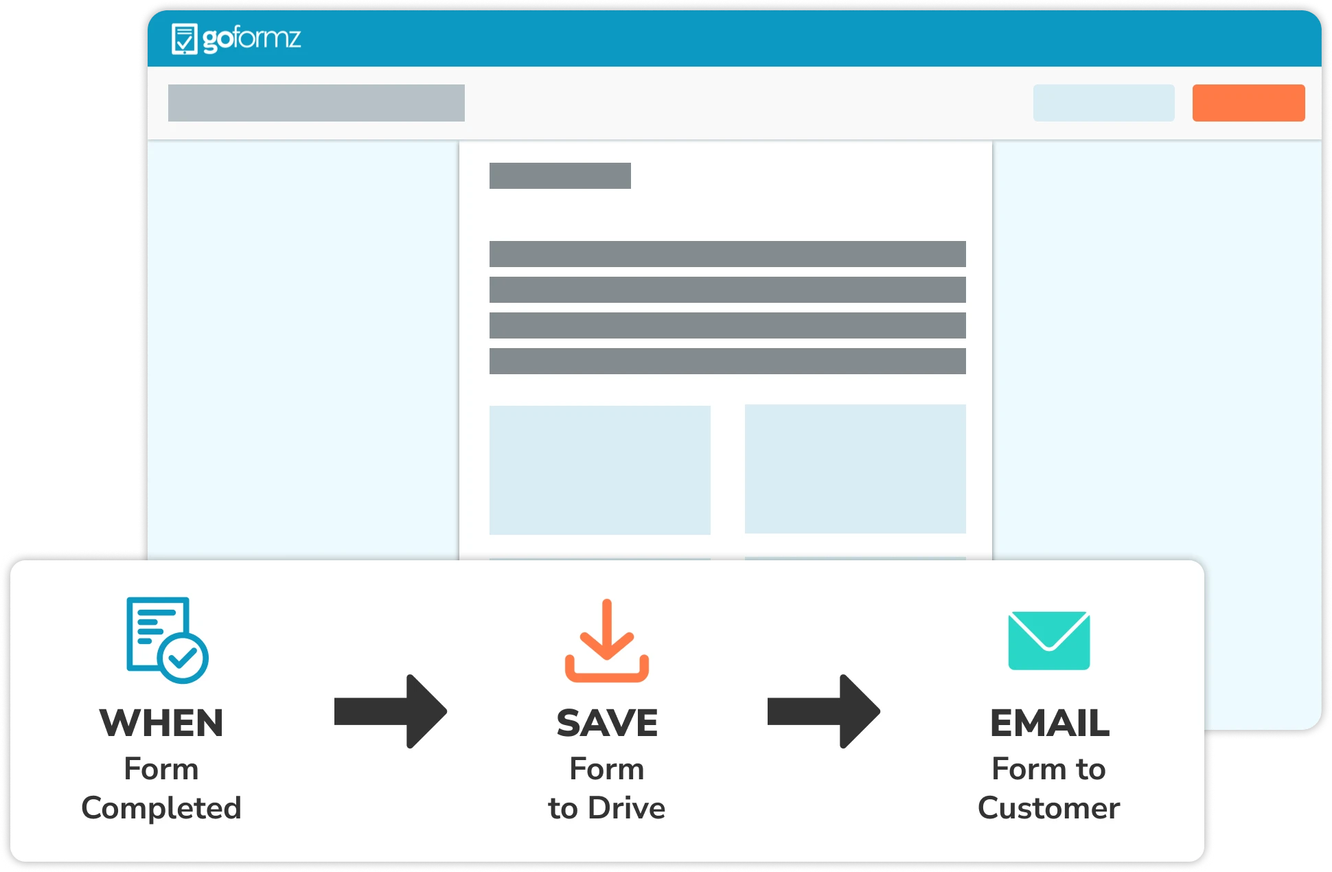 invoice signature image, a map field, and an electronic signature.