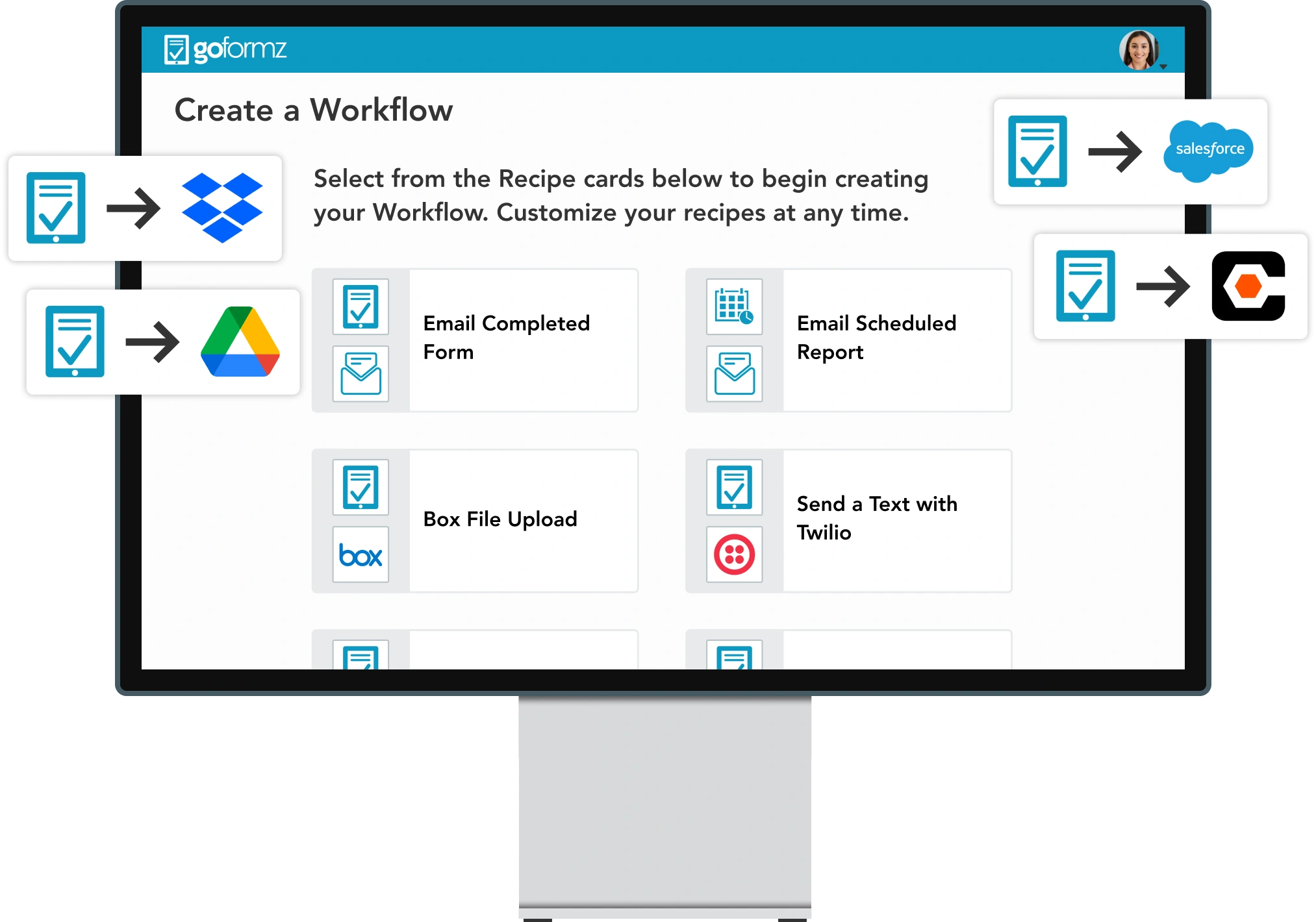 Customizable form automation gets your form data where you need it.